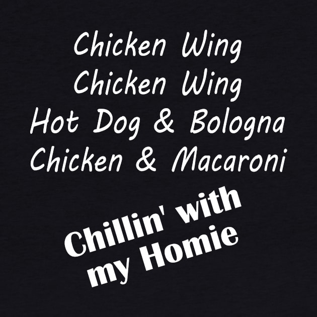 Chicken Wing Song Lyric Hot Dog Bologna Macaroni Kids by Nichole Joan Fransis Pringle